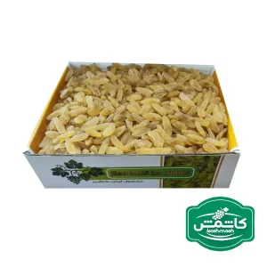 کشمش طلایی کاشمر کارتن ۱ کیلویی – کد 003
