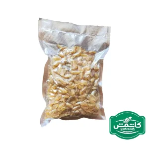 کشمش طلایی لوکس، بسته‌بندی وکیوم ۵۰۰ گرمی